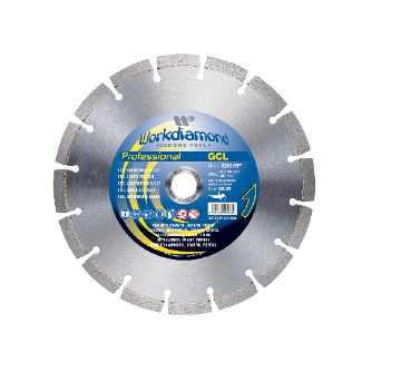 Immagine di DISCO DIAMANTATO GCL D 115 FORO 22,23 WORKDIAMOND PER SMERIGLIATRICE