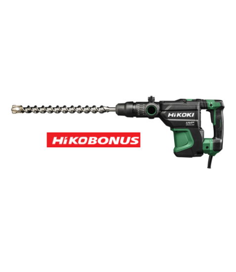 Immagine di MARTELLO DEMOLITORE PERFORATORE BRUSHLESS DH40MEY2 JOULE 9,2 KG 6,5 CON ATTACCO SDS MAX HIKOKI HITACHI