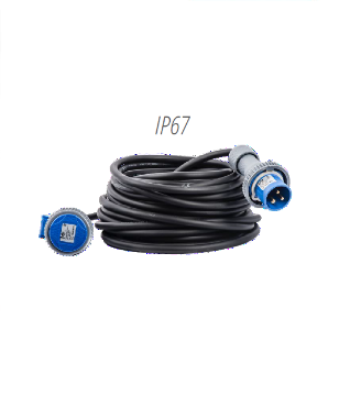 Immagine di PROLUNGA ELETTRICA 10 METRI 220 VOLT CAVO 3X2,5 mm BLU