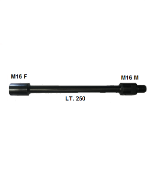 Immagine di PROLUNGA PER FORETTO DIAMANTATO DA M16 F A M16 M LT 250 mm WORKDIAMOND