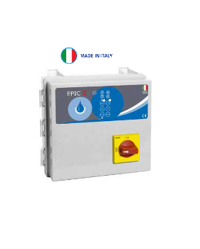 Immagine di QUADRO ELETTRICO EPIC 2-230 PER 2 ELETTROPOMPA DA KW 0,37 A 3 VOLT 220 LOWARA PEDROLLO ZENIT