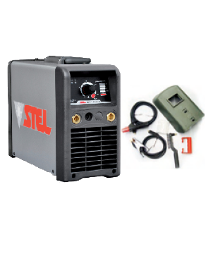 Immagine di SALDATRICE STEL MAX 191 PFC VOLT 220 INVERTER + KIT SALDATURA 3+4 25 mm²