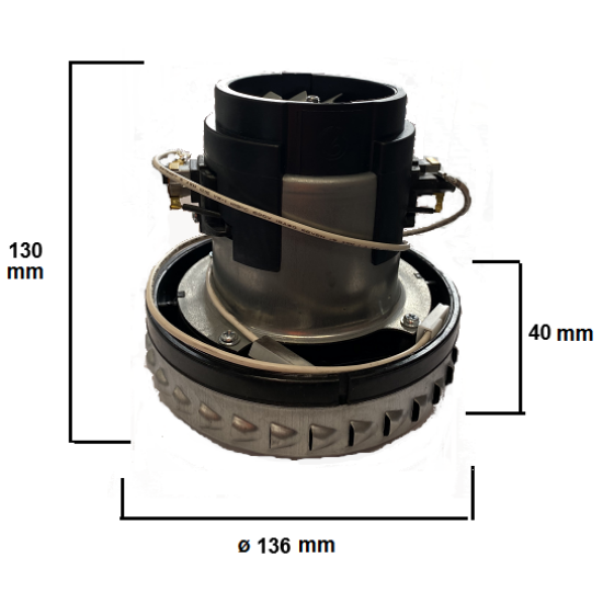 Immagine di MOTORE PER ASPIRAPOLVERE WATT 1250 MOD 3360 3460 3560 4300MP 4400MP ANNOVI REVERBERI