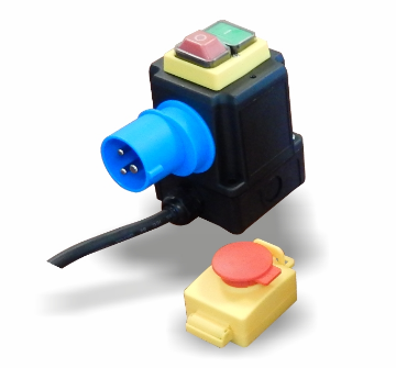 Immagine di AVVIATORE INTERRUTTORE CON BOBINA DI SICUREZZA MAX 16 A VOLT 220 PER MOTORI ELETTRICI
