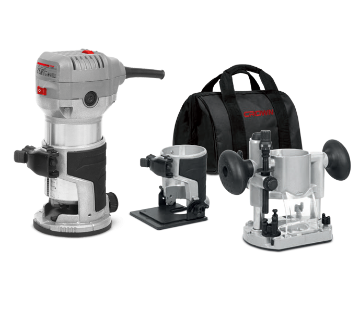 Immagine di RIFILATORE FRESATRICE MULTIFUNZIONE CT11023S WATT 710 CROWN CON MANDRINO 6 o 8 mm