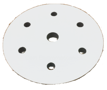 Immagine di PLATORELLO IN SPUGNA VELCRATA PER CARTEGGIATRICE RURMEC P1500 P1000 P500 GS9FE