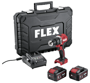 Immagine di TRAPANO AVVITATORE A PERCUSSIONE A BATTERIA PD 2G 18-EC LD 55 TC VOLT 18 Ah 5,0 FLEX