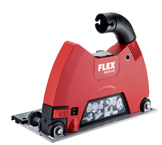 Immagine di CUFFIA DI ASPIRAZIONE DCG AG 230 FLEX PER SMERIGLIATRICE DIAMETRO 230