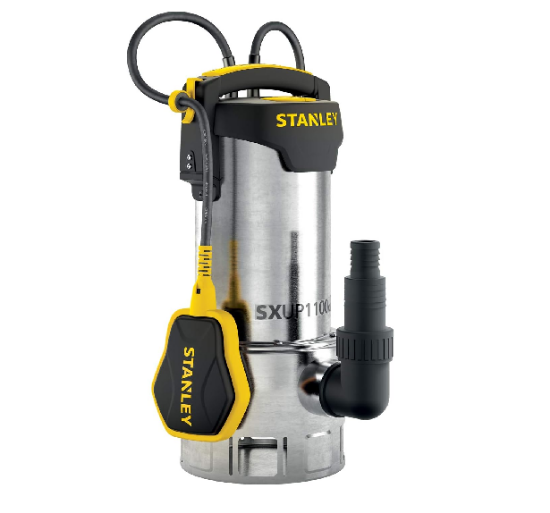 Immagine di ELETTROPOMPA DA DRENAGGIO SXUP1100XDE WATT 1100 VOLT 220 STANLEY PER ACQUE SCURE 