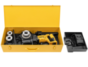 Immagine di FILIERA A BATTERIA AMIGO 22 V SET 1/2 - 3/4 - 1 VOLT 22 Ah 9 REMS IN VALIGIA