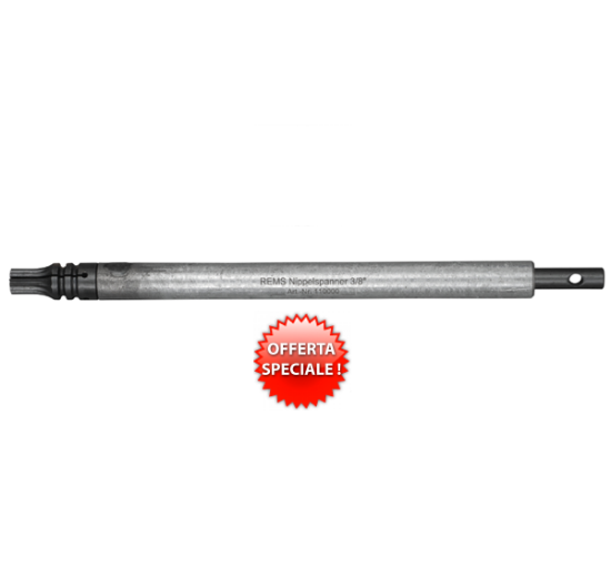 Immagine di REMS NIPPELSPANNER 3/8 PER PEZZI DI TUBI CORTI FILIERA AMIGO AMIGO 2 EVA