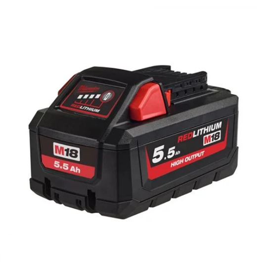 Immagine di BATTERIA A LITIO M18 HB5.5 HIGH OUTPUT VOLT 18 Ah 5,5 MILWAUKEE