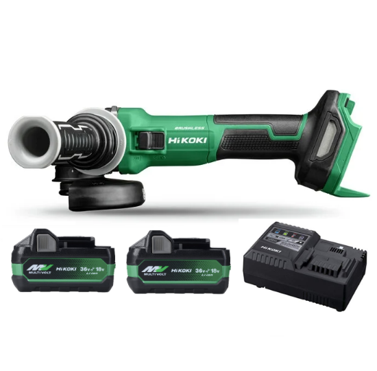 Immagine di SMERIGLIATRICE A BATTERIA G1813DE D 125 MULTI VOLT BRUSHLESS HIKOKI IN VALIGIA