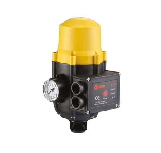 Immagine di PRESSCONTROL PRESSOSTATO KIT03 VOLT 220 10 A MAX 10 BAR ESPA PER ELETTROPOMPA